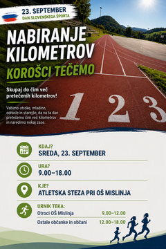 Nabiranje km - Korošci tečemoo